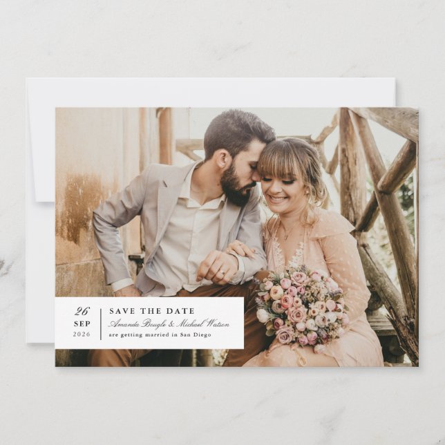 Timeless Charm Save the Date (Front)