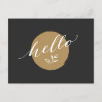 Timeless, charming way to say "Hello"