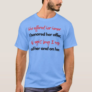 Timeless Chivalry girl T-Shirt