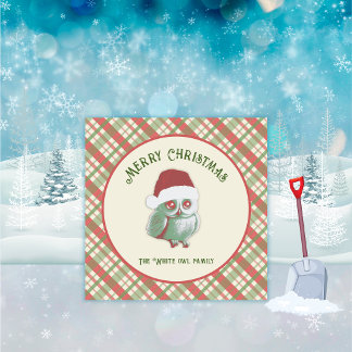 Timeless Christmas Plaid Invitation