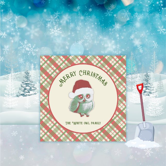 Timeless Christmas Plaid Invitation (Timeless Christmas Plaid Invitation)