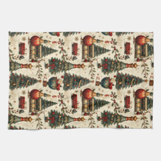 Timeless Christmas Vibes Kitchen Towel