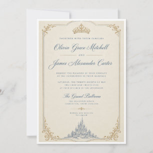 Timeless Cinderella Princess Invitation