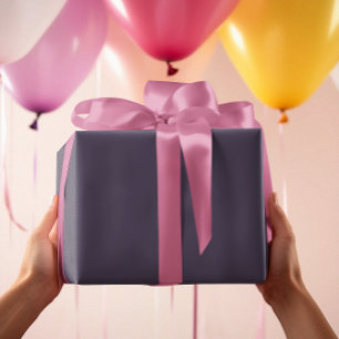 Timeless - Dark Mystic Grey Wrapping Paper