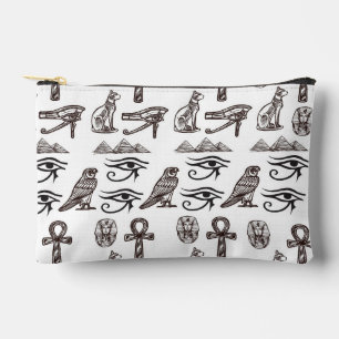 Timeless Egyptian Antiquities Digital Patterns Accessory Pouch
