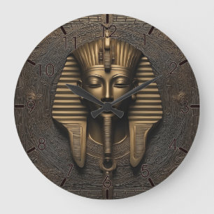 Timeless Elegance: Ancient Pharaoh Clock