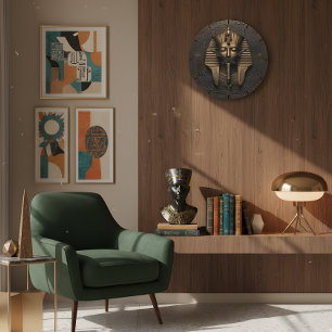Timeless Elegance: Ancient Pharaoh Clock