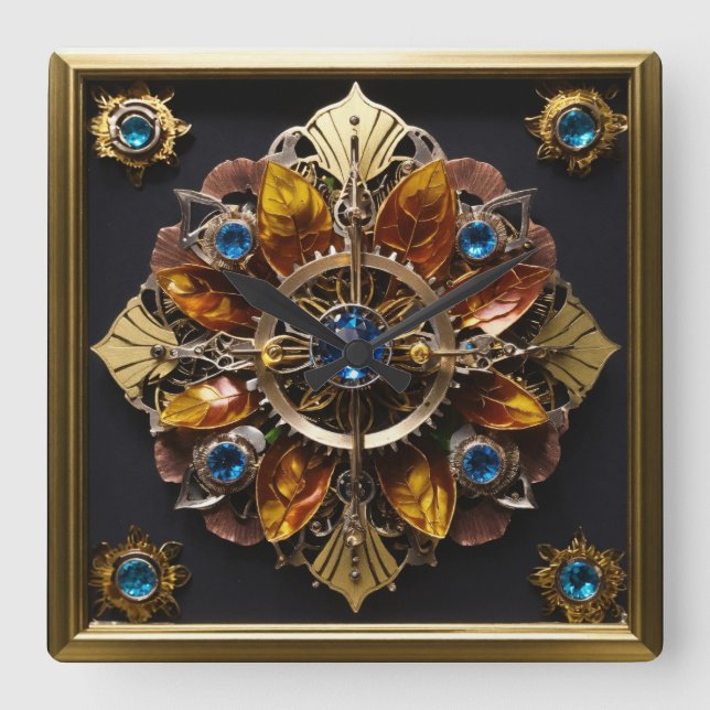 Timeless Elegance ⏰✨ - Customizable Wall Clock (Front)