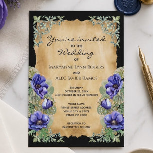 Timeless Elegance Wedding Invitation