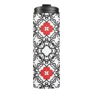Timeless Floral Vintage: Seamless Classic Thermal Tumbler
