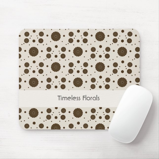Timeless Florals  Mouse Pad (With Mouse)