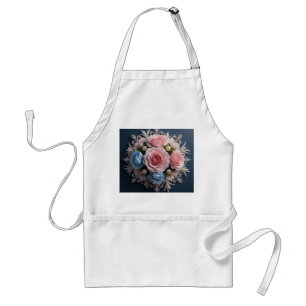 Timeless Flower arrangement for her Standard Apron