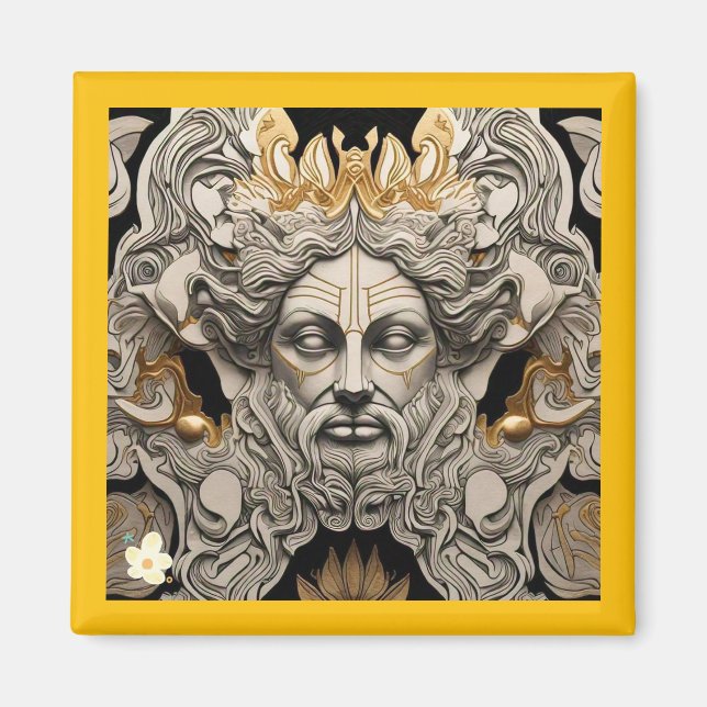 "Timeless Folklore Art" Magnet (Front)