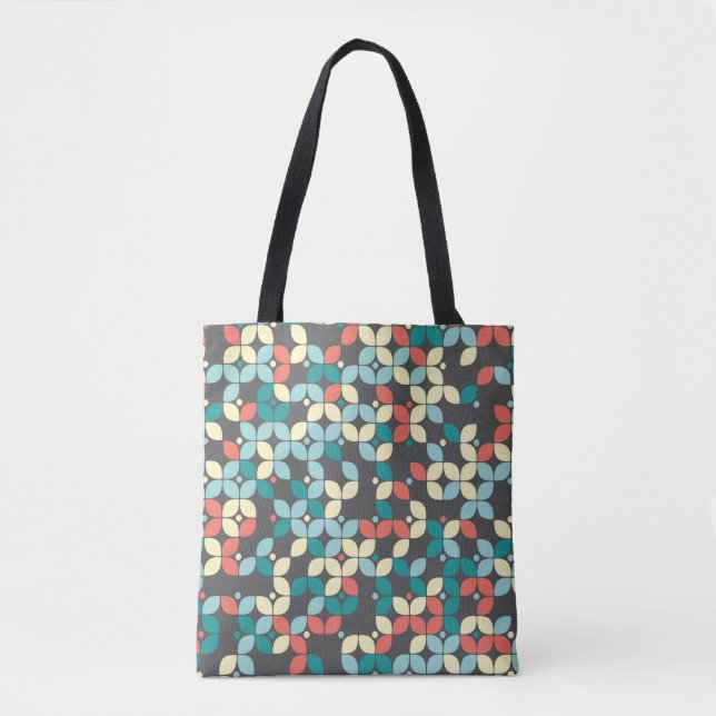 Timeless geometric seamless pattern, abstract desi tote bag (Front)