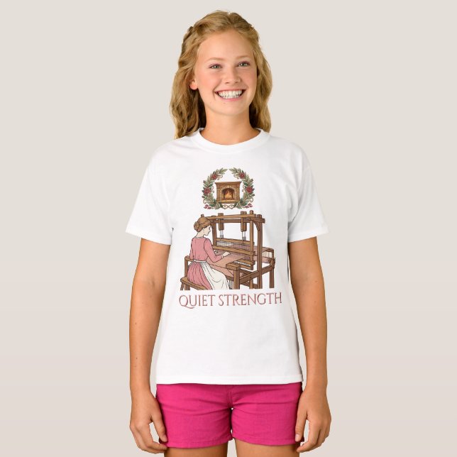 Timeless grace woven with tradition T-Shirt (Front Full)