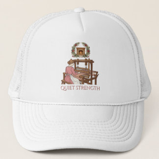 Timeless grace woven with tradition trucker hat