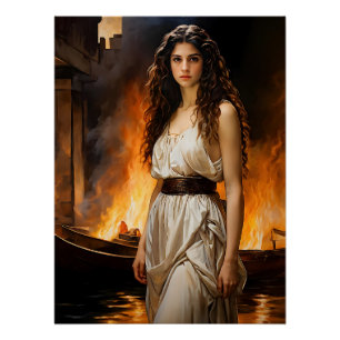 "Timeless Helen: Troy’s Catalyst" Poster