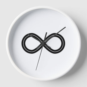 Timeless Infinite Minimalism Clock