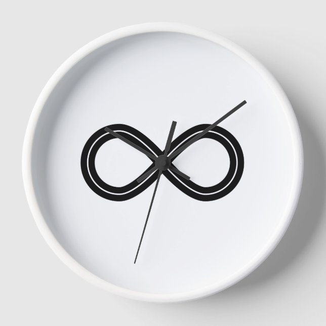 Timeless Infinite Minimalism Clock (Front)