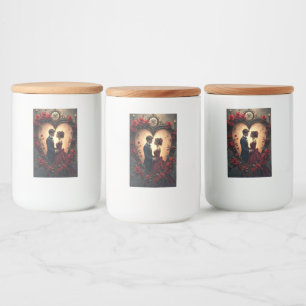 Timeless Love –Victorian Gothic Wedding Collection Food Label