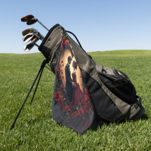 Timeless Love –Victorian Gothic Wedding Collection Golf Towel