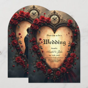 Timeless Love –Victorian Gothic Wedding Collection Invitation
