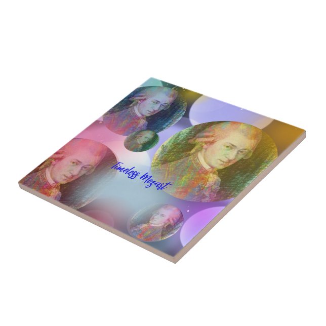 Timeless Mozart Music  Tile (Side)