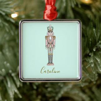 Timeless Nutcracker Wallart  Metal Ornament