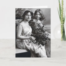 Timeless Portrait of Mother and Daughter 