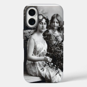 Timeless Portrait of Mother and Daughter iPhone 16 Case