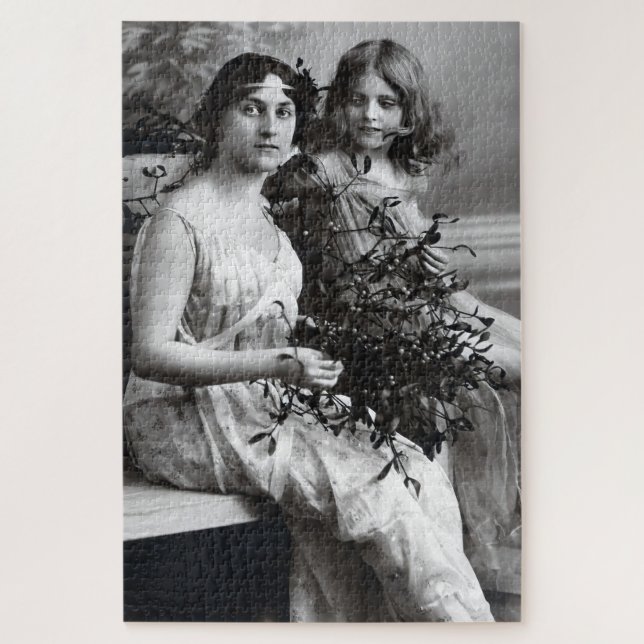 Timeless Portrait of Mother and Daughter  Jigsaw Puzzle (Vertical)