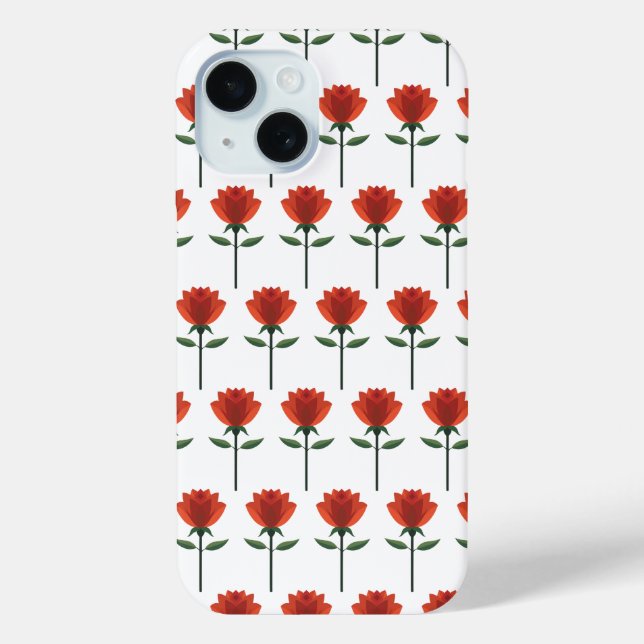 Timeless Red Rose Case-Mate iPhone Case (Back)