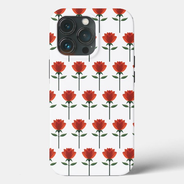 Timeless Red Rose Case-Mate iPhone Case (Back)