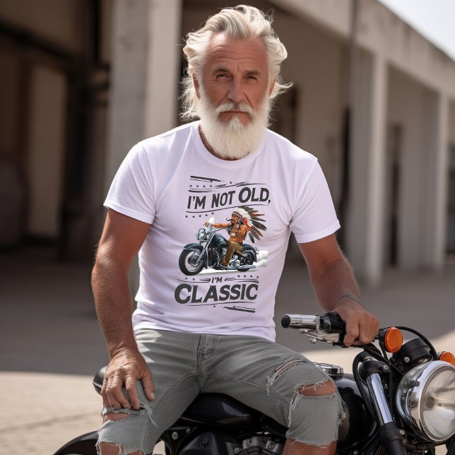 Timeless Rider: Vintage Motorcycle Tee (Creator Uploaded)