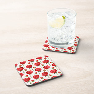 Timeless Rose Coaster