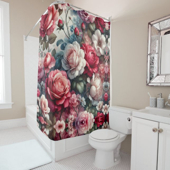 Timeless Rose Floral Charm (In Situ)