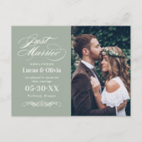 Timeless Sage Just Married Photo