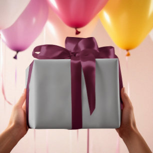 Timeless - Silver Gray Wrapping Paper