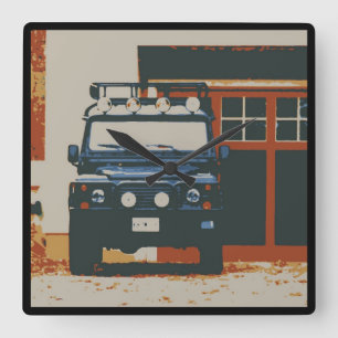 TIMELESS SQUARE WALL CLOCK