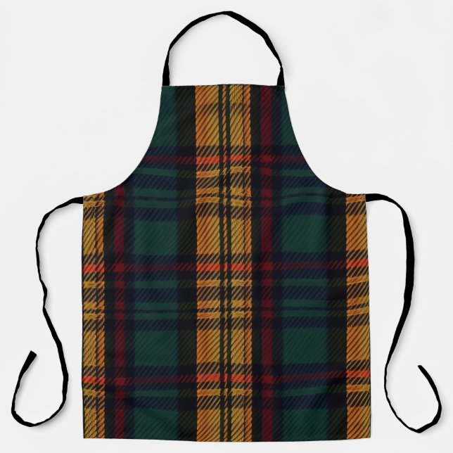 Timeless Tartan Pattern  Apron (Front)