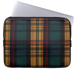 Timeless Tartan Pattern Laptop Sleeve