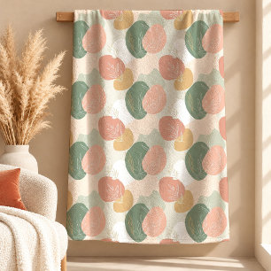 Timeless Terracotta Sage Rainbow Blanket Design