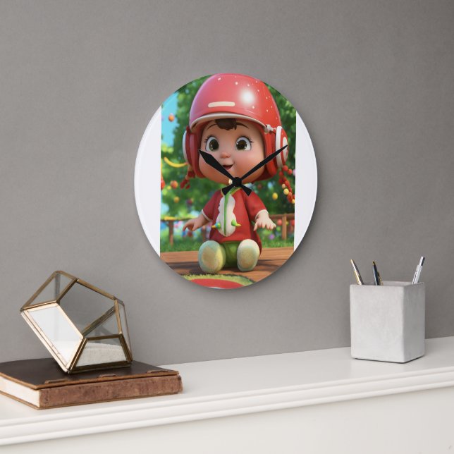 Timeless Tots: Adorable Animal Alarm Clock (Office)
