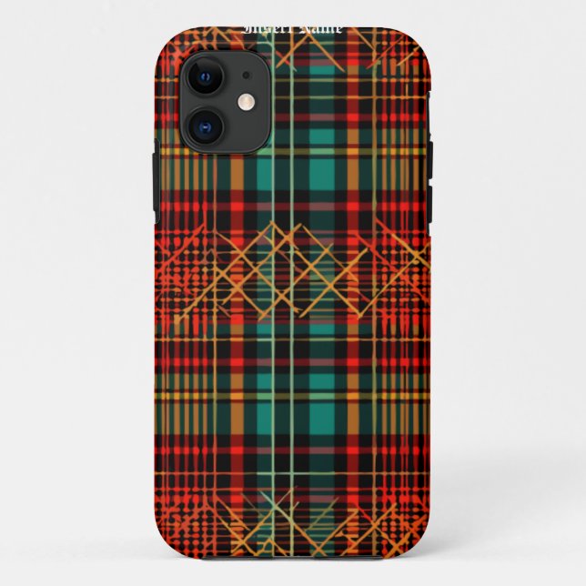 Timeless Tweed Case-Mate iPhone Case (Back)