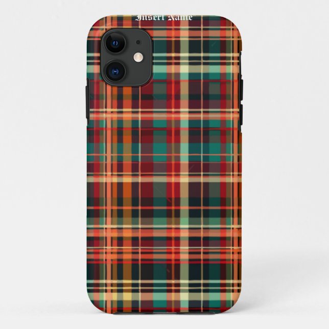 Timeless Tweed Case-Mate iPhone Case (Back)