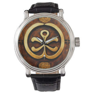 "Timeless Unity: The Israeli-Christian Symbol Engr Watch