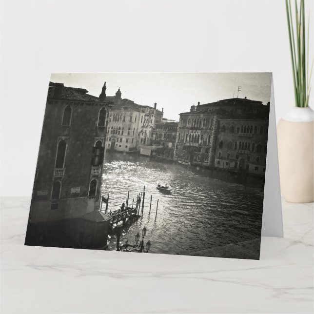 TIMELESS VENICE Folded Greeting Card (Front)