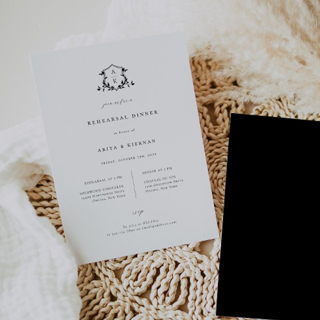 Timeless Vines Black Crest Rehearsal Dinner Announcement (Creator Uploaded)