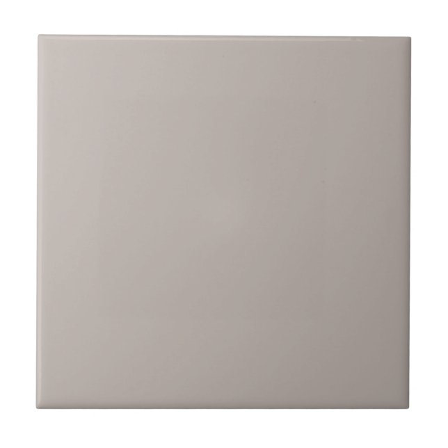 Timeless - Warm Grey Ceramic Tile (Front)