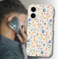 Timeless Watercolor Pastel Bunny Flowers Eggs